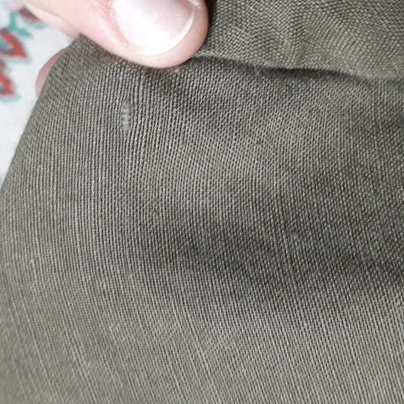 Jones Wear Olive Green Light Peacoat, Size 16 - Picture 7 of 8